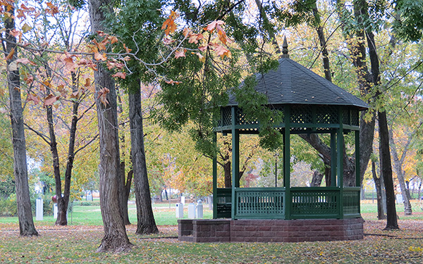 Music pavilon in the St. Elizabeth's Park