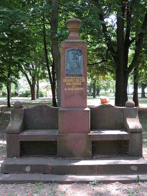Memorial Bench of Dezső Véghely